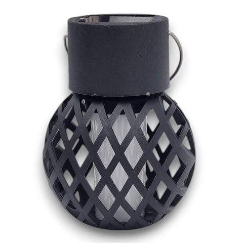 Solar Lampion im Rauten Muster