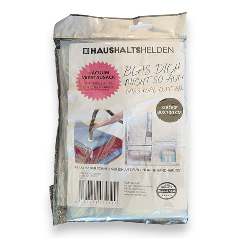 Vacuum Verstausack 80x100cm