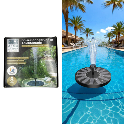 Solar Teichfontäne 16x16 cm