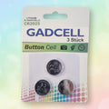 Gadcell lithium knopfzelle cr2025 lithium button cell batterien im blisterpack für elektronische geräte
