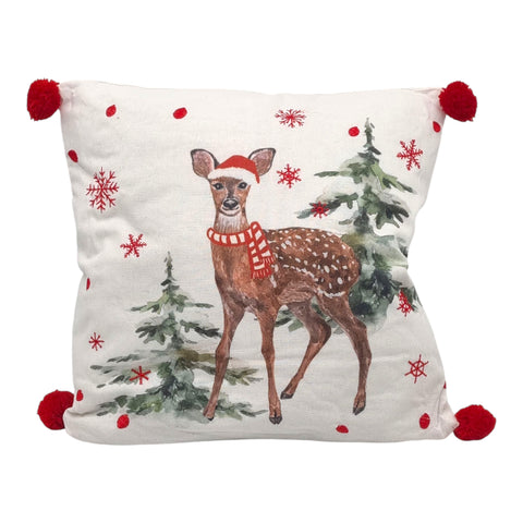 Dekoratives Kissen Reh