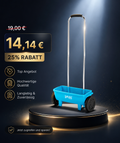 Universal Streuwagen 12 L / Saatgut, Dünger, Steusalz – Lifestyle Home & Garden