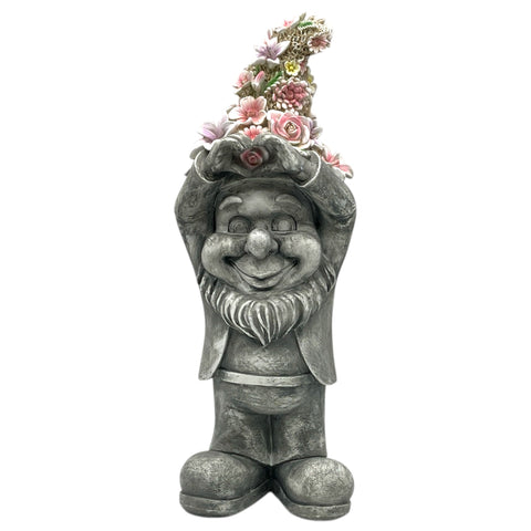 Blumen Gartenzwerg 57cm