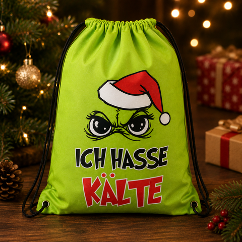 Matchbag/Matchbeutel "Festtagsmuffel", 42x35cm
