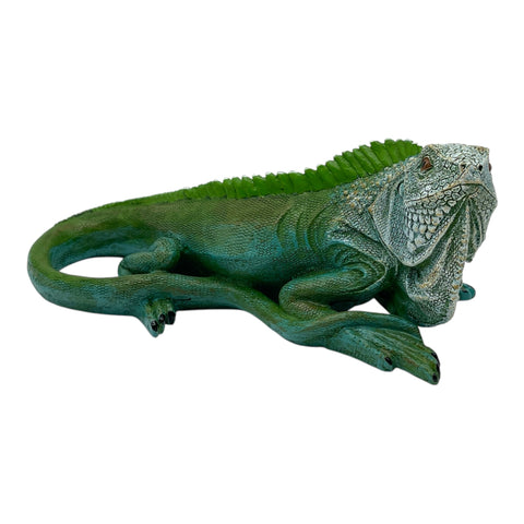 Gartenfigur Leguan klein