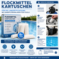 Best Floc Flockmittel Kartuschen 1kg – Lifestyle Home & Garden