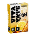 VitaVate Gum cola sauer 28,2g in gelb-weißem pack mit zitronenscheiben und cola-spritzdesign