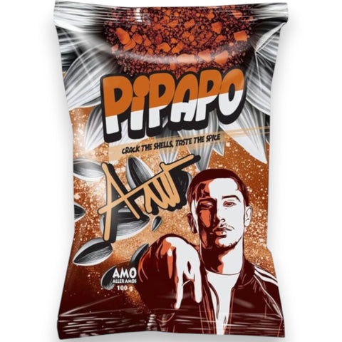 PIPAPO by Amo Geröstete Sonnenblumenkerne Chilli Taco 100g