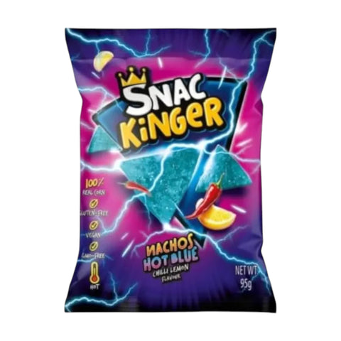 Snac Kinger Nachos Hot Blue 95g