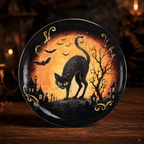 Halloween Dekoteller 33 cm