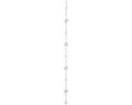 Perlenkette transparent 270x1x1cm