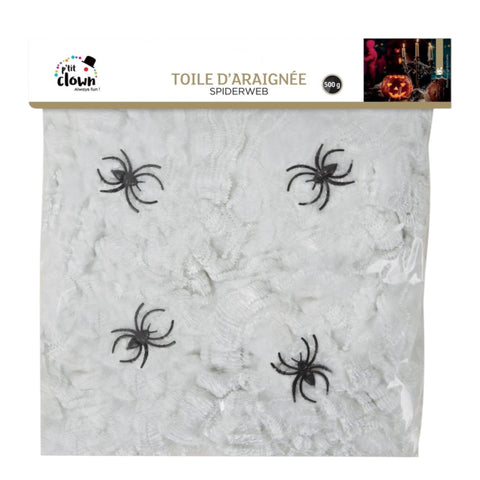 Spinnenweben 500 g Halloween Ptit Clown