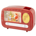 LED Wassersprenkler Radio rot warmweiße LED 6.3x22x15.5cm