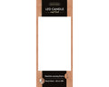LED Echtwachskerze Flacker-Effekt weiß warmweiße LED 7.5x17cm