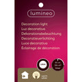 LED Eule braun warmweiß 10.5x16x9.5cm