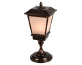 LED Laterne Flacker-Effekt Outdoor antikmessing 25x25x57.6cm