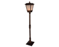 LED Straßenlaterne Outdoor antikmessing 25x25x160cm