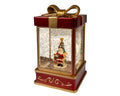 LED Wassersprenkler Geschenk rot warmweiße LED 12.8x12.8x23.3cm
