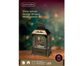 LED Wassersprenkler Santa dunkelbraun warmweiße LED 6.4x11.5x20.4cm