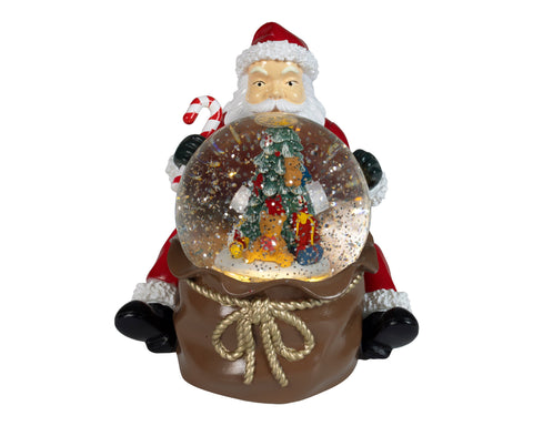 LED Wassersprenkler Santa XXL warmweiße LED 16x16.5x18.4cm