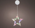 LED Fensterbeleuchtung transparent multi 17x1cm