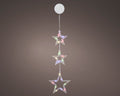 LED Fensterbeleuchtung transparent multi 1x17x42cm