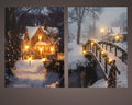 LED Bild Cozy warmweiße LED 1.5x28x38cm