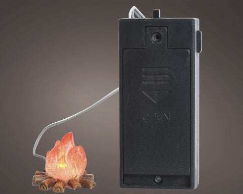 LED-Lagerfeuer für Winterdörfer