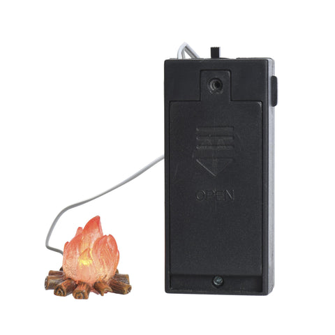 LED-Lagerfeuer für Winterdörfer