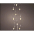 Delicate micro led strangbeleuchtung with warm white fairy lights on a thin flexible wire for indoor use