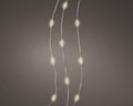 Feine mikro led strangbeleuchtung in warmweiß mit flexiblem draht für dauerbetrieb indoor geeignet