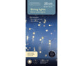 LED Mikro-Lichterkette silber 20 warmweiße LED 95cm