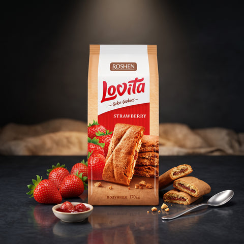 Lovita Cake Cookies Erdbeere 168g – Lifestyle Home & Garden