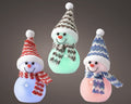 LED Figur Schneemann Farbwechsel 6.5x11cm