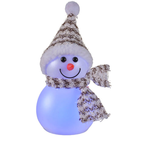LED Figur Schneemann Farbwechsel 6.5x11cm