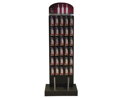 LED Flaschenbeleuchtung silber warmweiße LED 70cm