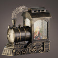 Wassersprenkler Zug gold warmweiße LED 11x25x23cm