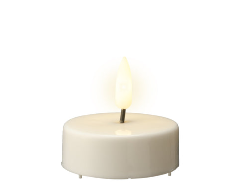 LED Teelicht weiß warmweiße LED 6x5.5cm