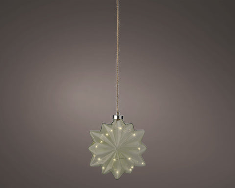 Mikro-LED Blume warmweiss 8 cm