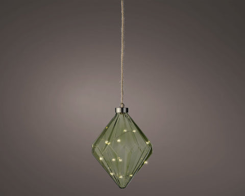 Mikro-LED Diamant grün 20cm