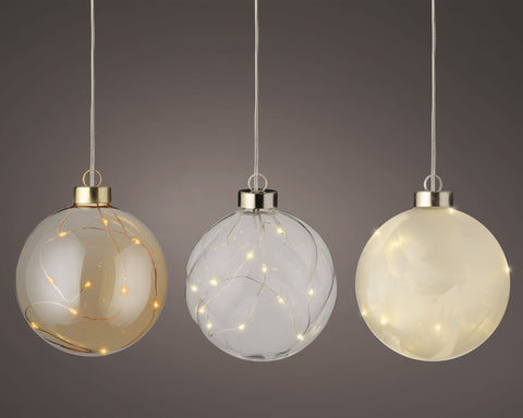 Micro LED Kugel Dauerbetrieb indoor 3col ass