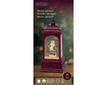 LED Wassersprenkler Telefonzelle ochsenblut warmweiße LED 9x9x20.5cm