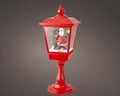LED - schneiende Tischlaterne kaltweiße LEDe LED 27x27x70cm