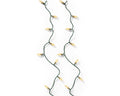 LED Vintage Lichterkette 8 Leuchtmodi Outdoor soft gold 120 LED 1190cm