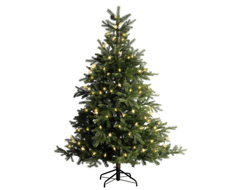 LED Vintage Lichterkette 8 Leuchtmodi Outdoor soft gold 120 LED 1190cm
