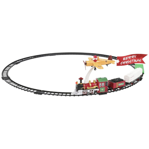 LED Eisenbahn "Merry Christmas"