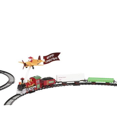 LED Eisenbahn "Merry Christmas"