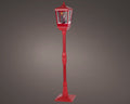 LED Straßenlaterne Schneefallfunktion warmweiße LED 26x26x135cm
