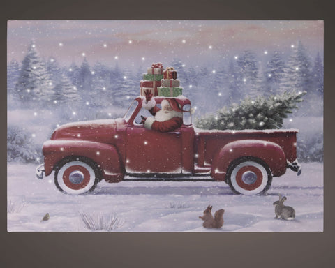 LED Leinwand „Auto“