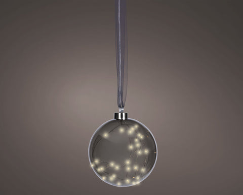 Mikro-LED Kugel mit Sparkle-Effekt 20 cm